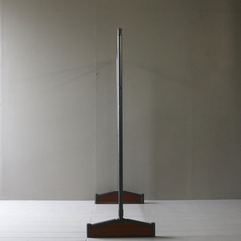 A17 ハンガーラック 伸縮 ウッド×アイアン 什器 高さ138㎝ 幅125㎝ 奥行46㎝