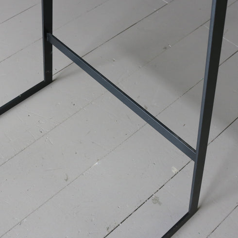 A19 黒ハンガーラック 金属製 什器 高さ161㎝ 幅67㎝ 奥行50㎝