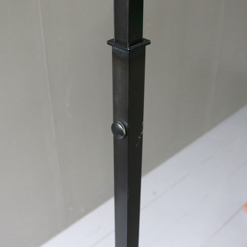 A21 ハンガーラック 伸縮 ウッド×アイアン 什器 高さ155㎝ 幅110㎝ 奥行40㎝