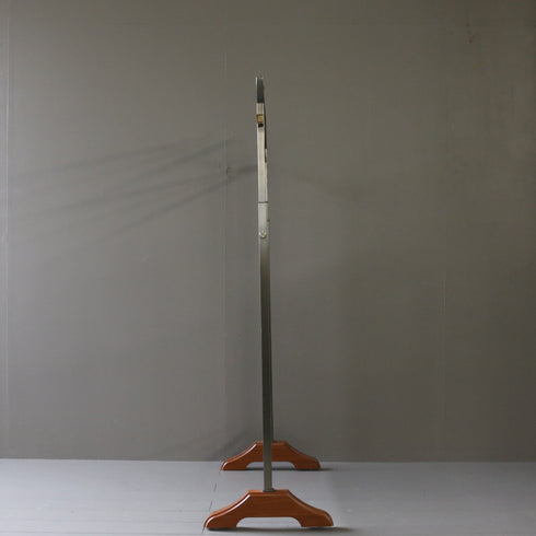 A22 ハンガーラック 伸縮 ウッド×アイアン 什器 高さ148㎝ 幅110㎝ 奥行40㎝