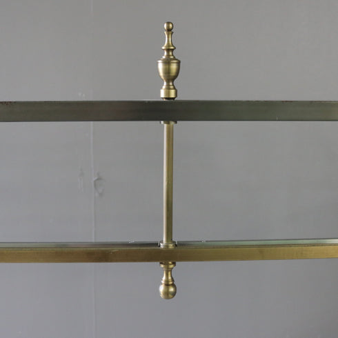 A22 ハンガーラック 伸縮 ウッド×アイアン 什器 高さ148㎝ 幅110㎝ 奥行40㎝