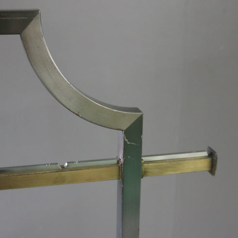 A22 ハンガーラック 伸縮 ウッド×アイアン 什器 高さ148㎝ 幅110㎝ 奥行40㎝