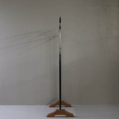 A23 ハンガーラック伸縮ウッド×アイアン什器高さ154㎝幅90㎝奥行40㎝