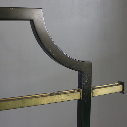 A23 ハンガーラック伸縮ウッド×アイアン什器高さ154㎝幅90㎝奥行40㎝