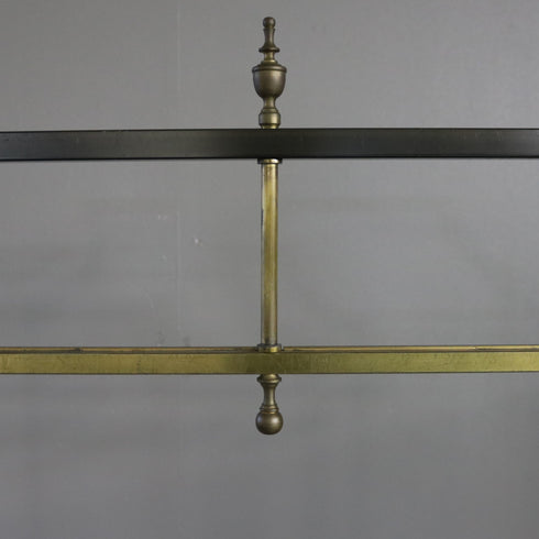 A24 ハンガーラック 伸縮 ウッド×アイアン 什器 高さ154㎝ 幅90㎝ 奥行40㎝