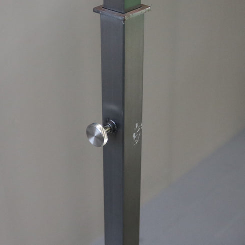 ハンガーラック 伸縮 ウッド×アイアン 什器 高さ149㎝ 幅110㎝ 奥行40㎝ 【配送ランクD】【A26】