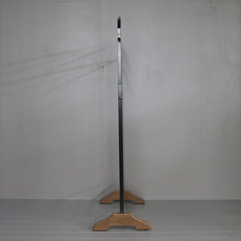 A31 ハンガーラック 伸縮 ウッド×アイアン 什器 高さ155㎝ 幅110㎝ 奥行40㎝