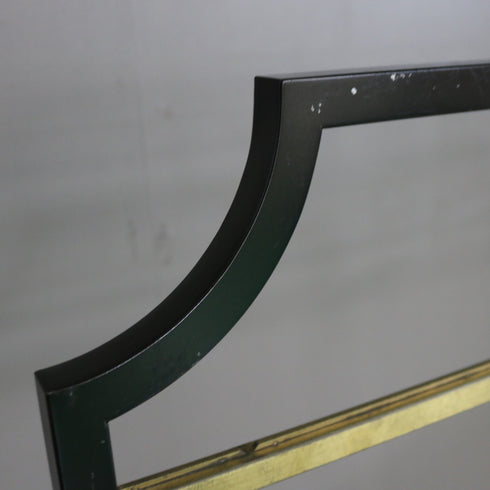 A31 ハンガーラック 伸縮 ウッド×アイアン 什器 高さ155㎝ 幅110㎝ 奥行40㎝