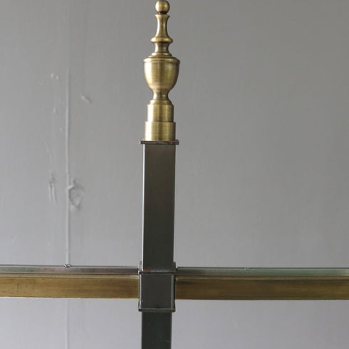 A36 T字ハンガーラック 伸縮 ウッド×アイアン 什器 高さ143㎝ 幅63㎝ 奥行34㎝