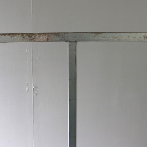 A41 T字ハンガーラック 伸縮 ウッド×アイアン 什器 高さ113㎝ 幅60㎝ 奥行40㎝