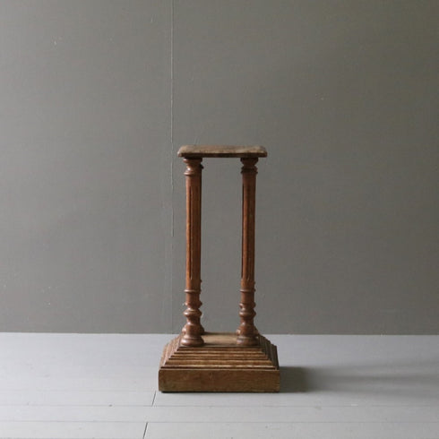 C47 アンティークコラム プラントスタンド