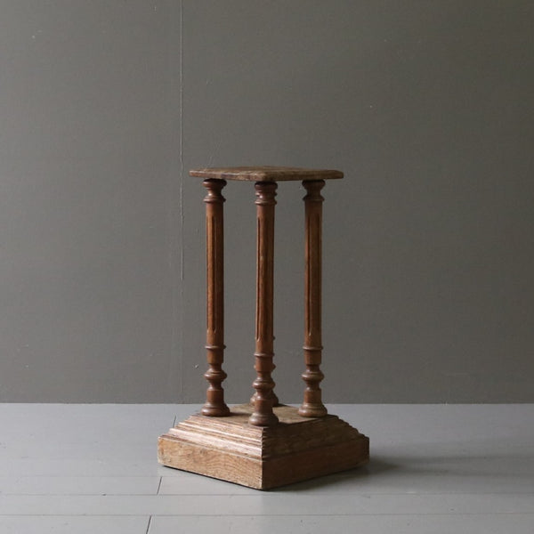 C47 アンティークコラム プラントスタンド