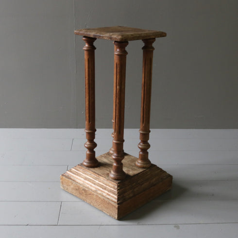 C47 アンティークコラム プラントスタンド