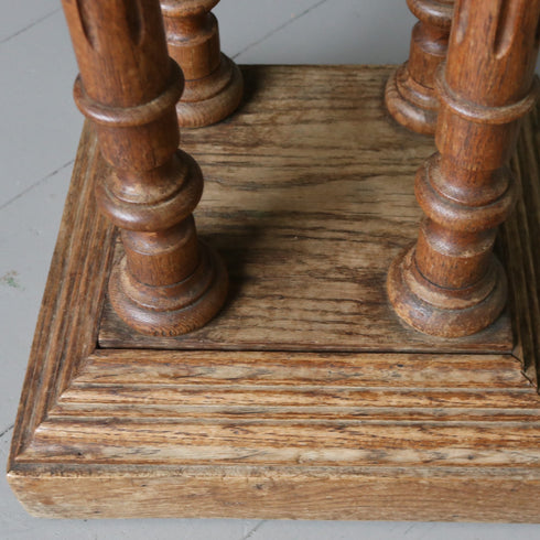 C47 アンティークコラム プラントスタンド