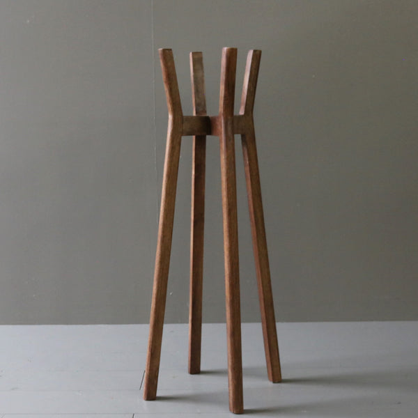 C55 プランタースタンド 木製 什器 高さ72㎝ 幅24㎝ 奥行23㎝