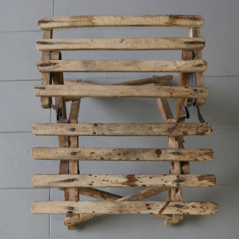 C58 アンティークフォールディングスツール 展示台