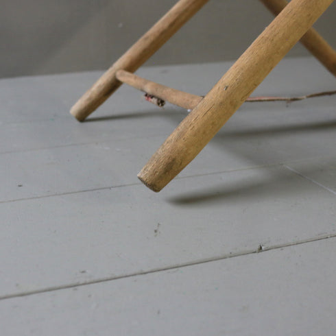 C59 フォールディングチェア 木製 イギリス輸入家具 高さ34㎝ 幅41㎝ 奥行32㎝