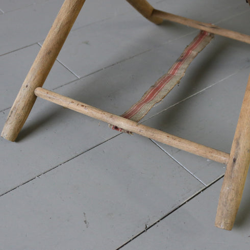 C59 フォールディングチェア 木製 イギリス輸入家具 高さ34㎝ 幅41㎝ 奥行32㎝