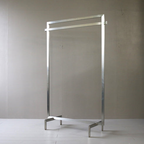 ハンガーラック 金属製 什器 高さ152㎝ 幅97㎝ 奥行40㎝ 【配送ランクD】【A62】
