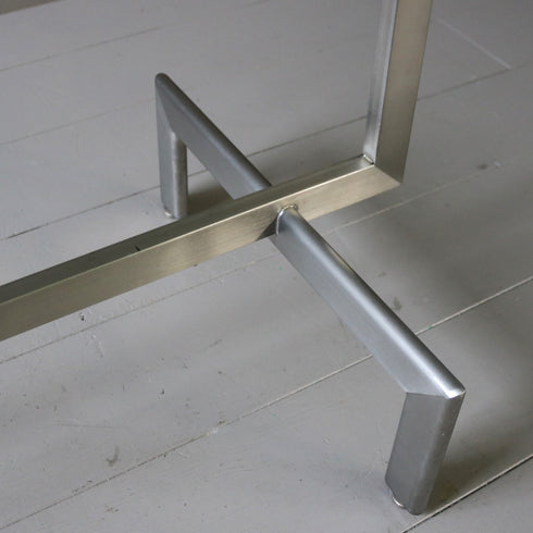 ハンガーラック 金属製 什器 高さ152㎝ 幅97㎝ 奥行40㎝ 【配送ランクD】【A62】