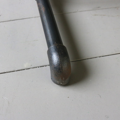 A66 黒ハンガーラック 金属製 什器 高さ150㎝ 幅110㎝ 奥行49㎝