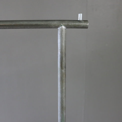 A71 ハンガーラック 伸縮 金属製 什器 高さ112㎝ 幅130㎝ 奥行47㎝