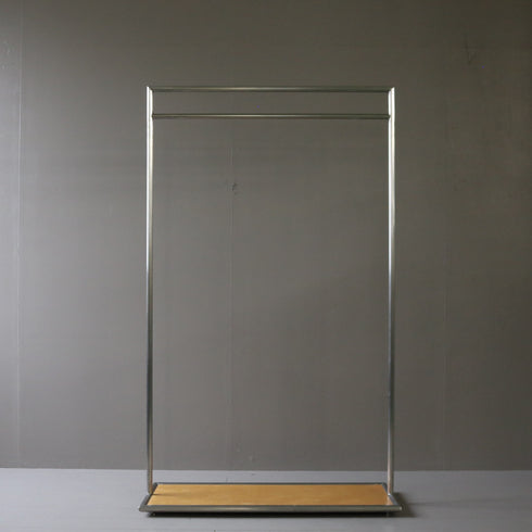 A72 ハンガーラック ウッド×アイアン 什器 高さ152㎝ 幅90㎝ 奥行40㎝