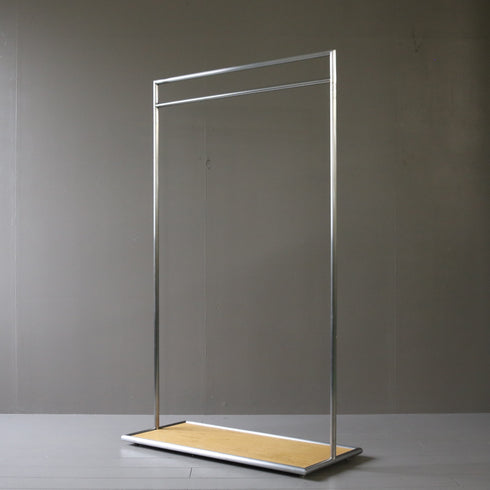 A72 ハンガーラック ウッド×アイアン 什器 高さ152㎝ 幅90㎝ 奥行40㎝