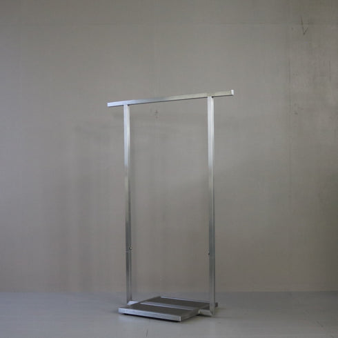 A76 T字ハンガーラック ウッド×アイアン 什器 高さ125 幅85㎝ 奥行42㎝