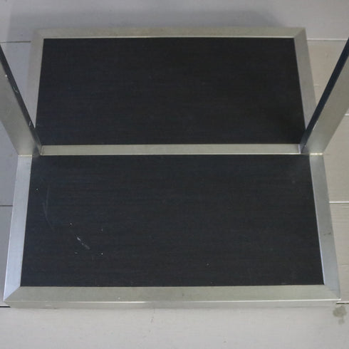 A77 T字ハンガーラック ウッド×アイアン 什器 高さ125㎝ 幅90㎝ 奥行42㎝