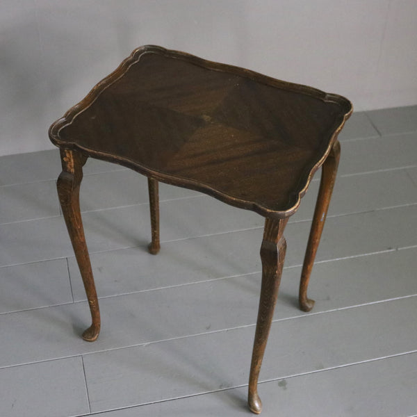 C82 サイドテーブル 木製 イギリス輸入家具 高さ53㎝ 幅42㎝ 奥行33㎝