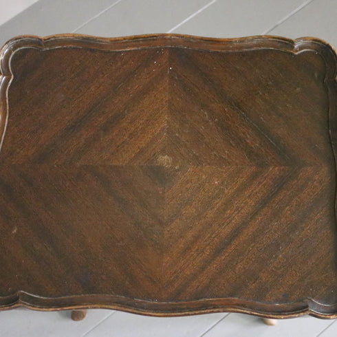 C82 サイドテーブル 木製 イギリス輸入家具 高さ53㎝ 幅42㎝ 奥行33㎝