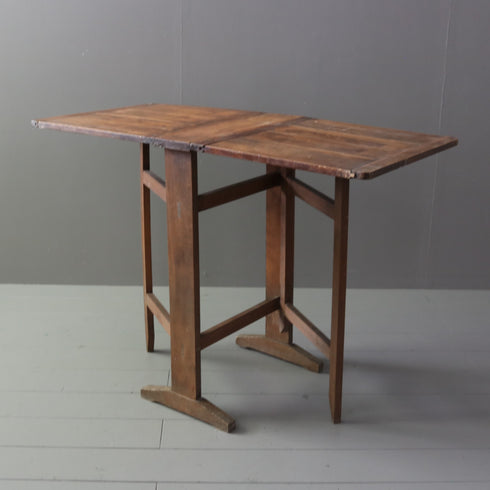 C85 アンティーク バタフライテーブル