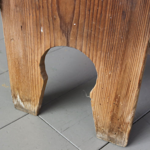 C86 ストレージスツール 木製 イギリス輸入家具 高さ36㎝ 幅38㎝ 奥行27㎝