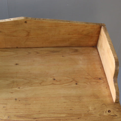 C95 アンティークデスク 木製 イギリス輸入家具 高さ95㎝ 幅85㎝ 奥行48㎝