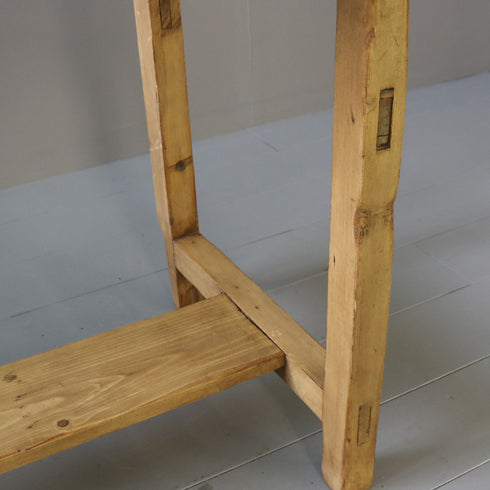 C95 アンティークデスク 木製 イギリス輸入家具 高さ95㎝ 幅85㎝ 奥行48㎝