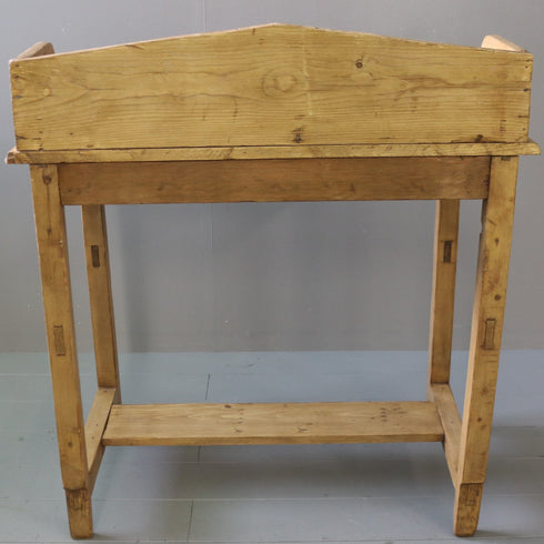 C95 アンティークデスク 木製 イギリス輸入家具 高さ95㎝ 幅85㎝ 奥行48㎝