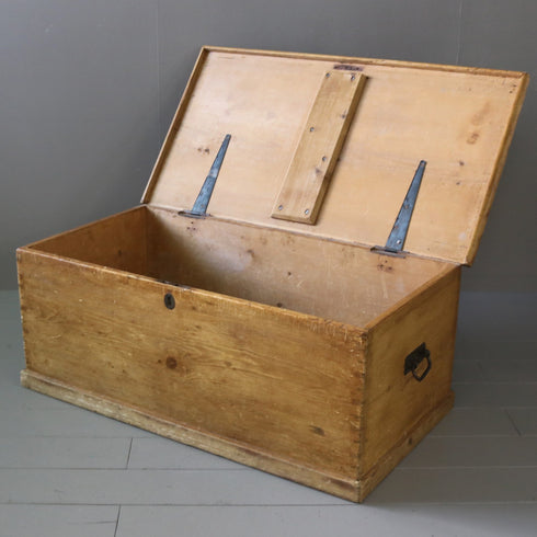 C96 ブランケットボックス 木製 イギリス輸入家具 高さ39㎝ 幅100㎝ 奥行53㎝