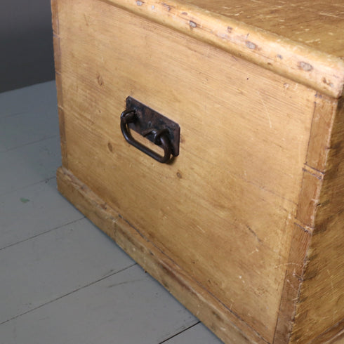 C96 ブランケットボックス 木製 イギリス輸入家具 高さ39㎝ 幅100㎝ 奥行53㎝