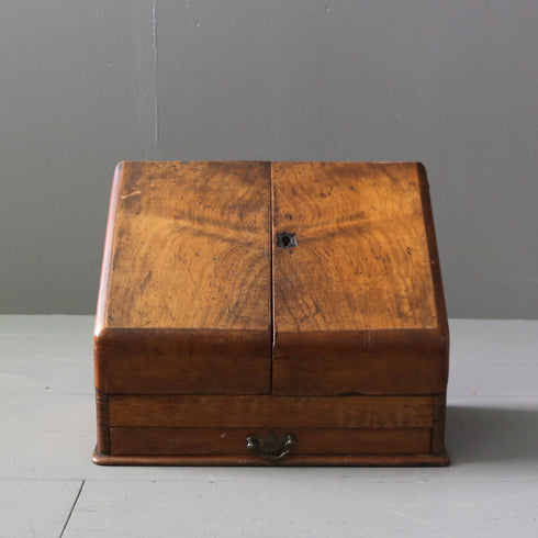 C104 アンティーク レターボックス(鍵付きキャビネット)