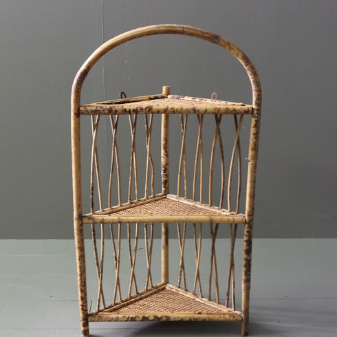 C111 コーナーシェルフ イギリス輸入家具 高さ63㎝ 幅35㎝ 奥行16㎝