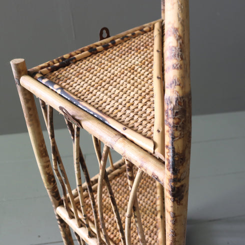 C111 コーナーシェルフ イギリス輸入家具 高さ63㎝ 幅35㎝ 奥行16㎝