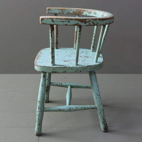 C114 アンティーク キッズチェア