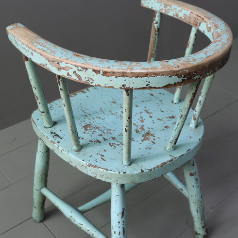 C114 アンティーク キッズチェア