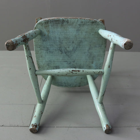C114 アンティーク キッズチェア