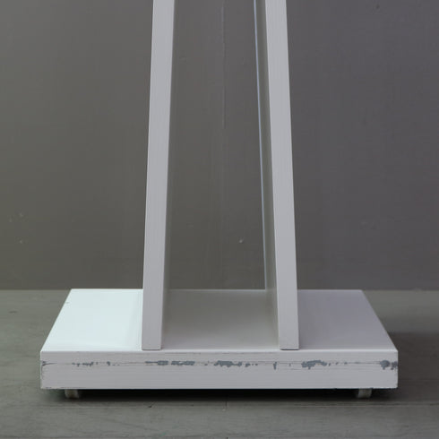スタンドミラー 両面 キャスター付き 什器 高さ167㎝ 幅45㎝ 奥行き45㎝ 【配送ランクD】【D895】