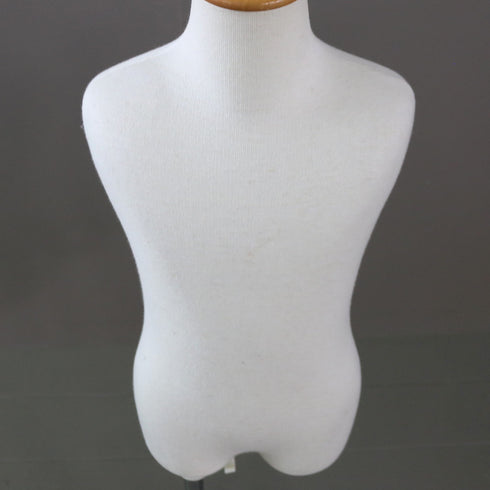 B123 トルソ 子ども キャスター付き 什器 高さ125㎝ 幅23㎝ 奥行23㎝