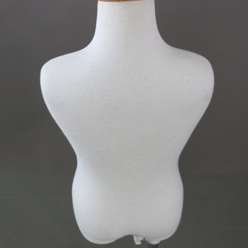 B123 トルソ 子ども キャスター付き 什器 高さ125㎝ 幅23㎝ 奥行23㎝