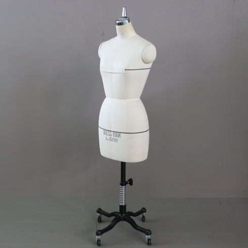 B125トルソ キャスター付き 什器 高さ137㎝ 幅37㎝ 奥行33㎝