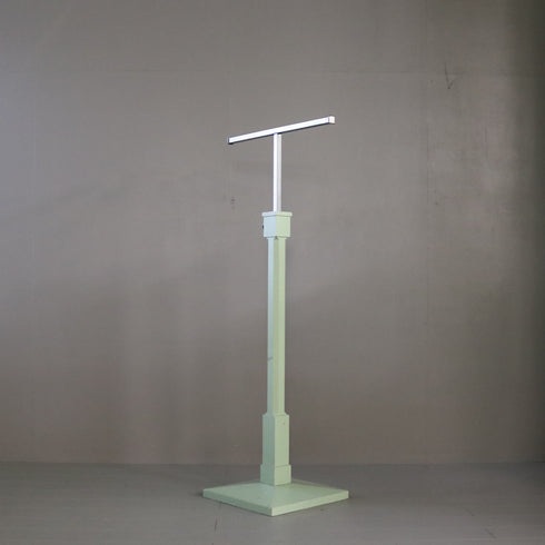 A126 T字スタンドディスプレイラック ウッド×アイアン 什器 高さ113㎝ 幅60㎝ 奥行40㎝